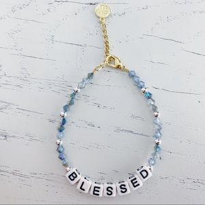 Blessed ohana word bracelet!